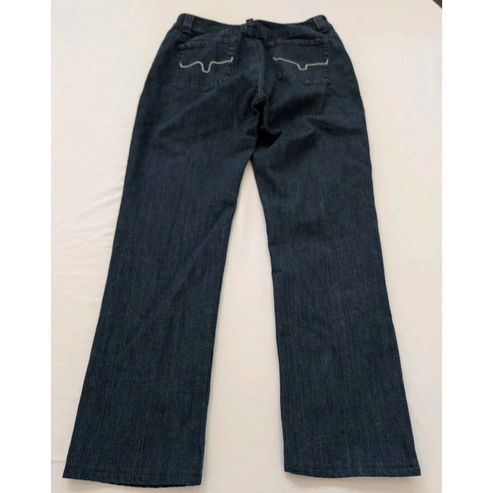Kimes Ranch Betty Jeans Womens 16/31 Dark Wash Straight Bootcut Western Denim